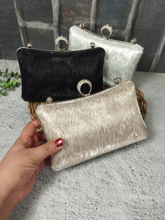 کیف مجلسی گوشه گرد انگشتری موجی