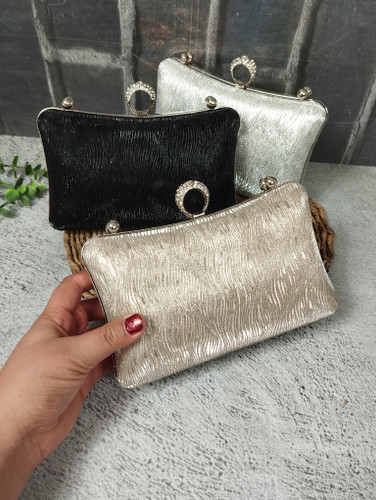 کیف مجلسی گوشه گرد انگشتری موجی