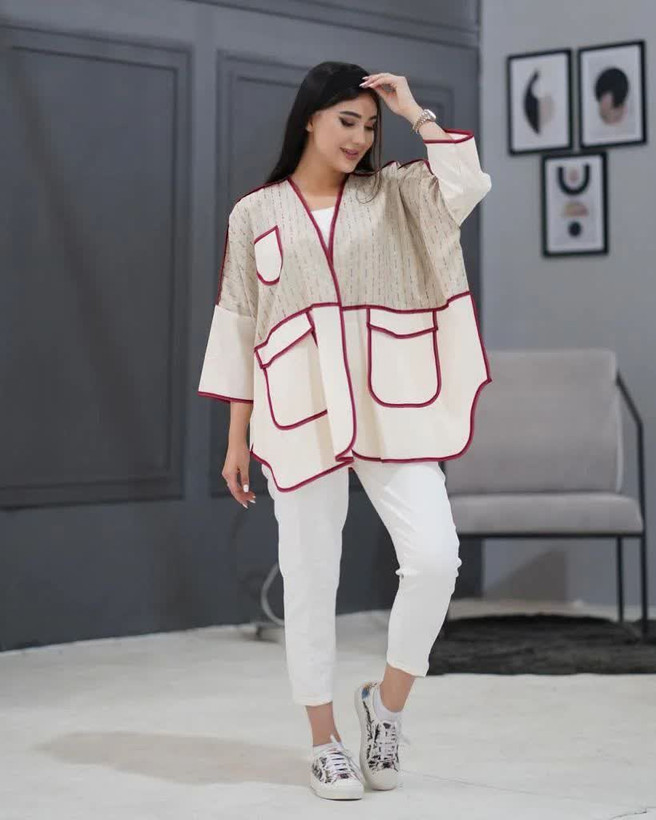 مانتو زنانه پانچی magno